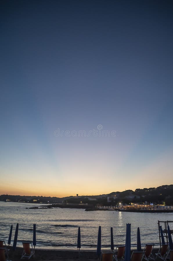 Castiglioncello Toscana Vista Costiera Durante La
