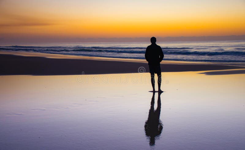 Tramonto a Fraser Island, Queensland, Australia fotografia stock libera da diritti Tramonto a Fraser Island, Queensland, Australia fotografia stock libera da diritti