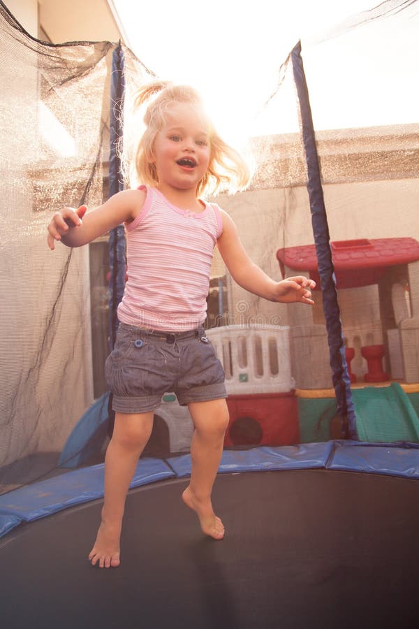 Trampoline foto de stock royalty free