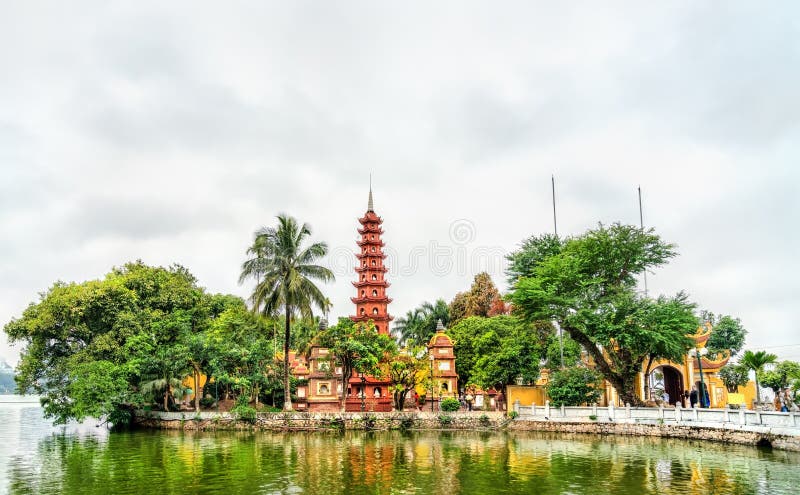 tran vietnam f?r hanoi pagodaquoc