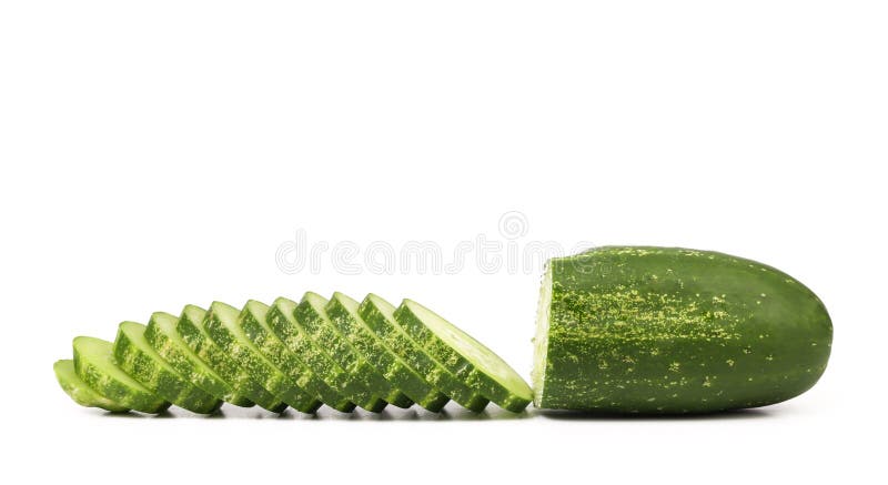 Tranches de cucmber. photos stock Tranches de cucmber. photos stock