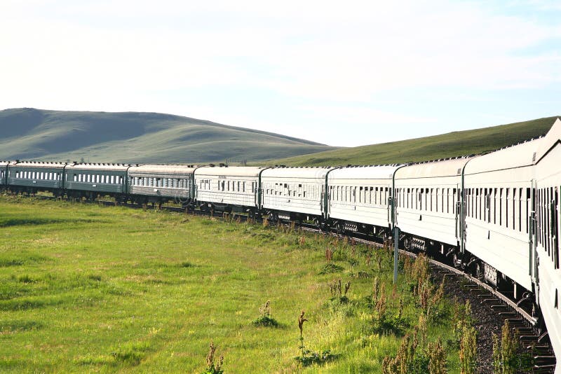 Trans-Siberian Railway from beijing china to ulaanbaatar Mongolia