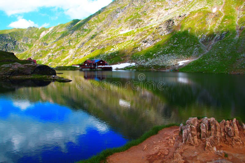 Transfagarasan Balea in the Fagaras Mountain, Romania stock photography Transfagarasan Balea in the Fagaras Mountain, Romania stock photography