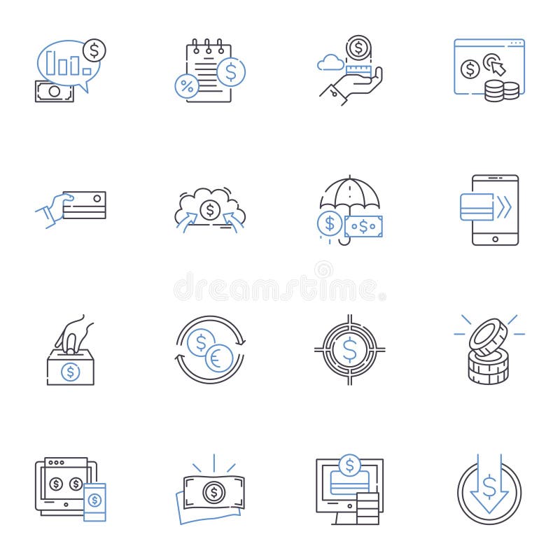 Transfer line icons collection. Transferable, Migration, Handover, Conversion, Dispatch, Move, Transmission vector and