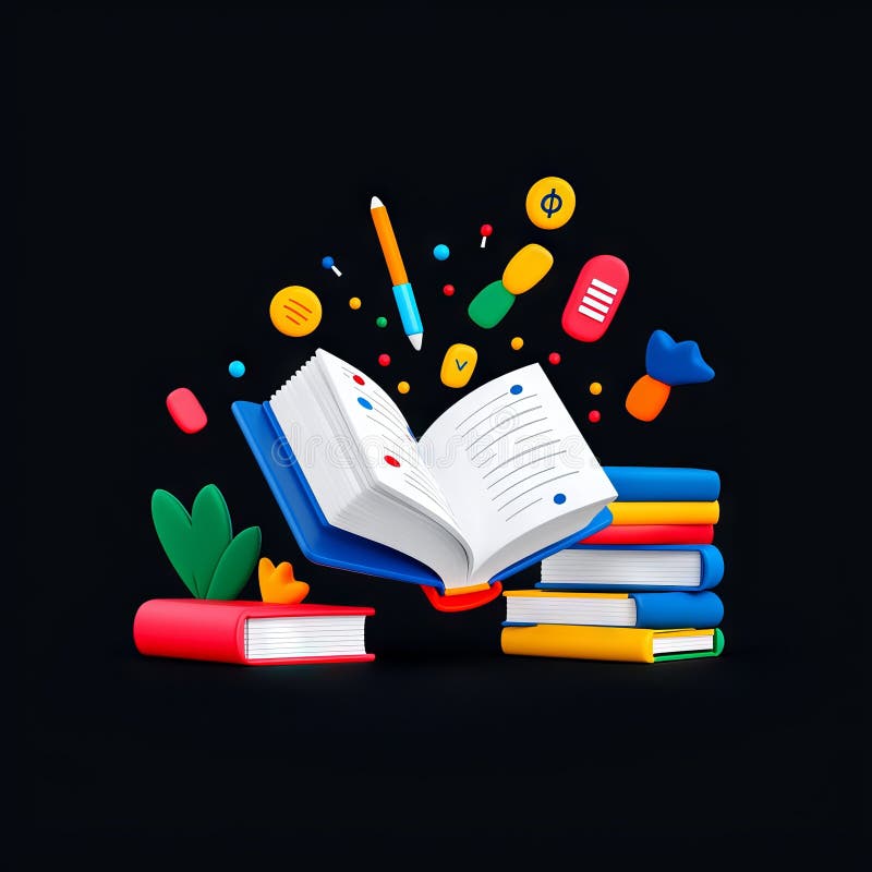 Transferencia de conocimiento digital : Enlazar libros, computadoras y mentes en la era de la información ilustración del vector