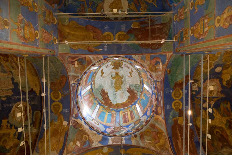 Transfigurations-Kathedrale im Kloster des Heiligen Euthymius Suzdal lizenzfreie stockfotografie Transfigurations-Kathedrale im Kloster des Heiligen Euthymius Suzdal lizenzfreie stockfotografie