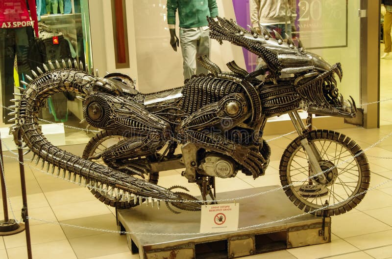 Transformer motorcycle editorial stock image. Image of parts - 50434239