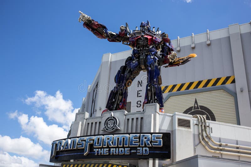 Transformers The Ride 3D Universal Studios