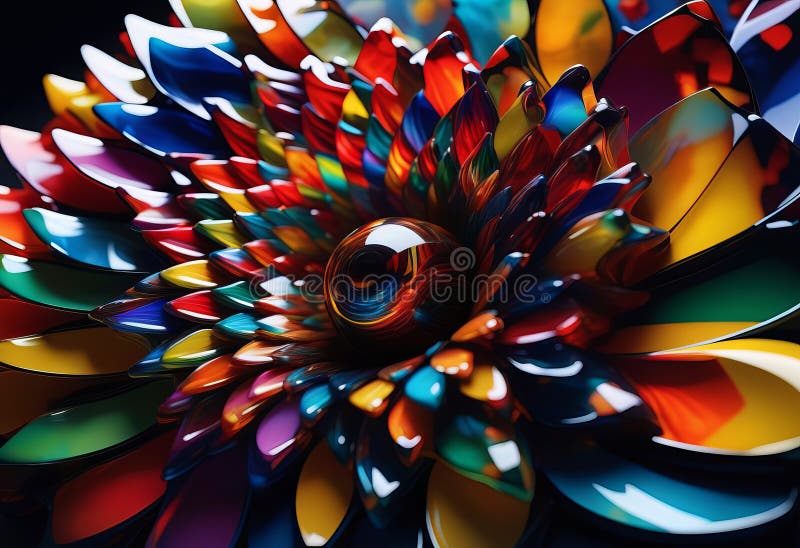 Transforming Spaces with Dynamic Color and Light vector illustration