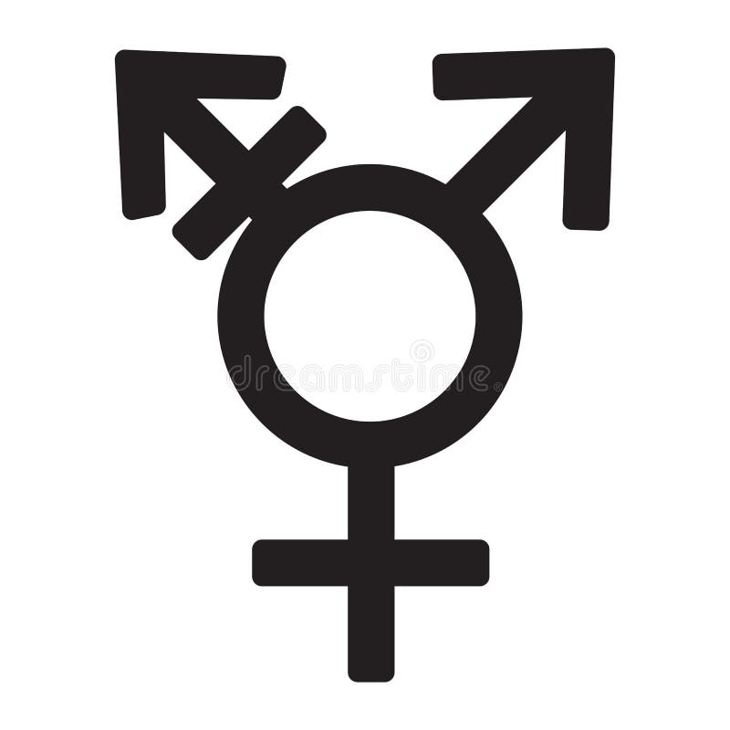 Transgender symbol stock illustration. Illustration of human - 5767491