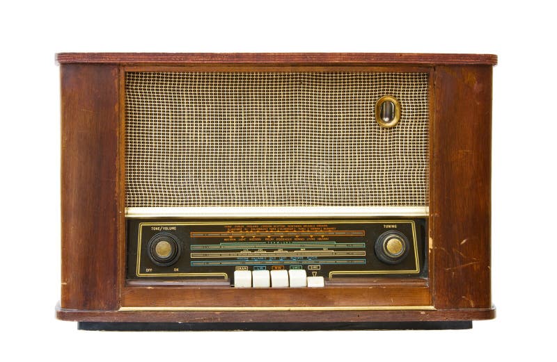 Radio De Transistores Antigua Imagen de archivo - Imagen de datos,  componente: 187805523