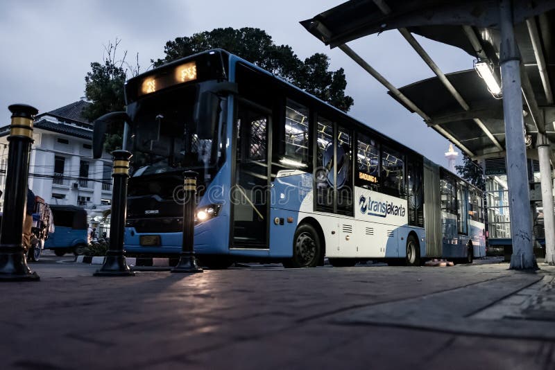 TransJakarta A Bus  Rapid Transit BRT System In Jakarta 