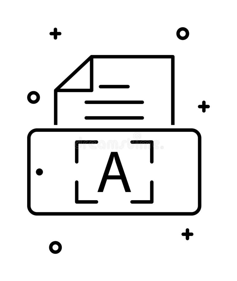 Translator Vector Icon on Transparent Background. Outline Translator