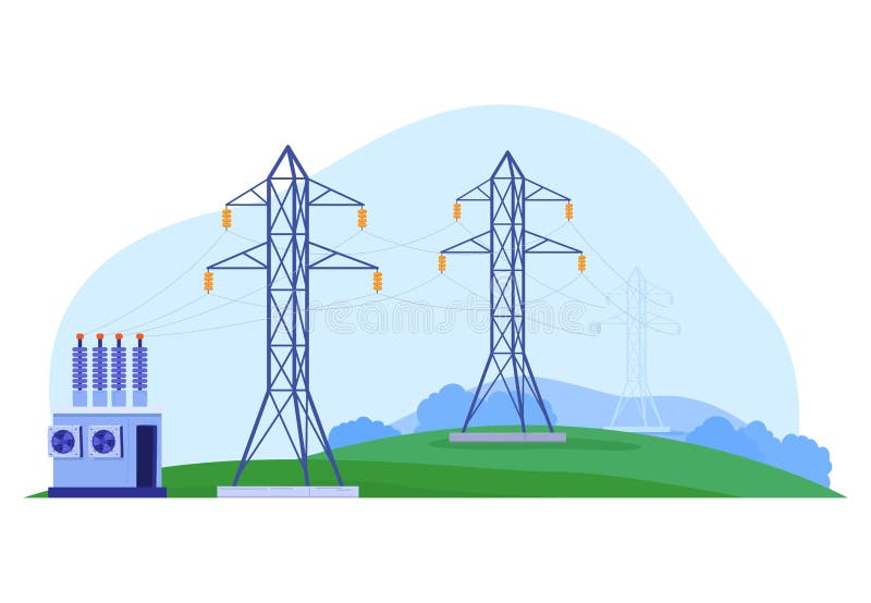 Transmisión De Electricidad Eléctrica De Fábrica Alta Tensión De Peligro Para El Diseño De Vida Dibujos Animados Tipo De Ilustraci Ilustración del Vector - Ilustración de potencia, chimenea: 195303409 Transmisión De Electricidad Eléctrica De Fábrica Alta Tensión De Peligro Para El Diseño De Vida Dibujos Animados Tipo De Ilustraci Ilustración del Vector - Ilustración de potencia, chimenea: 195303409