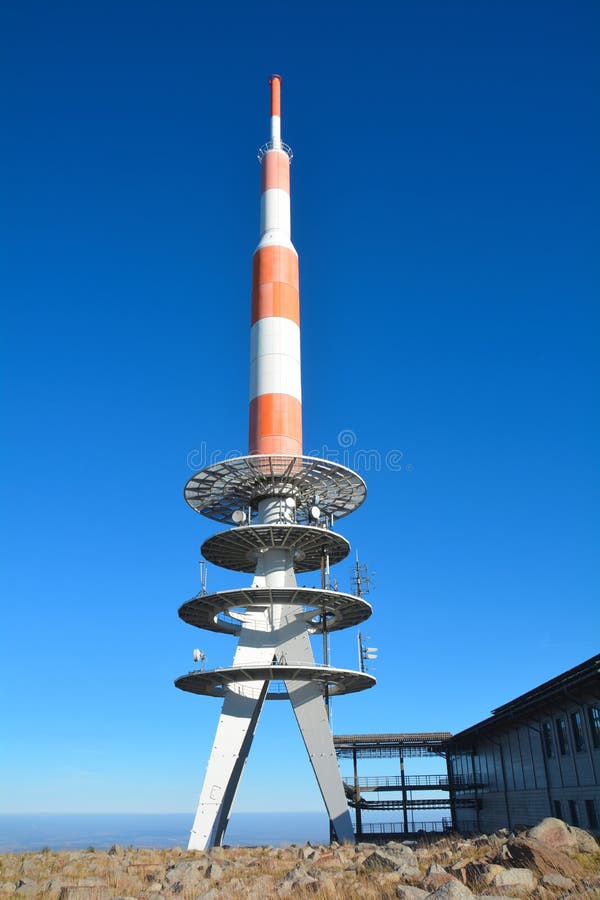 Transmission tower of the Brocken