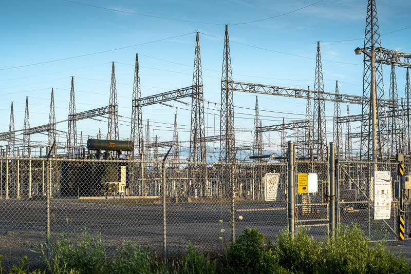 Electrical power plant in Laval Quebec