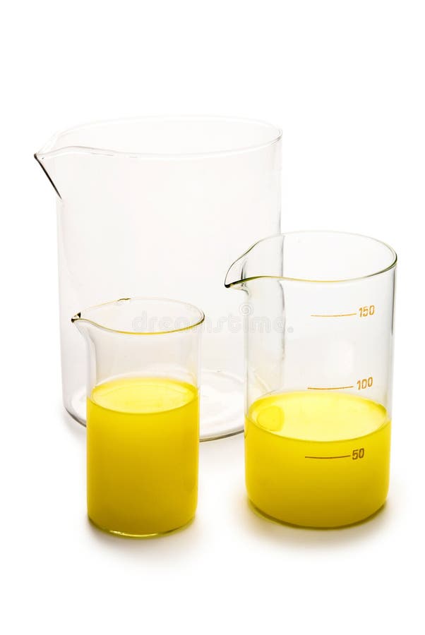 Transparent chemical glassware