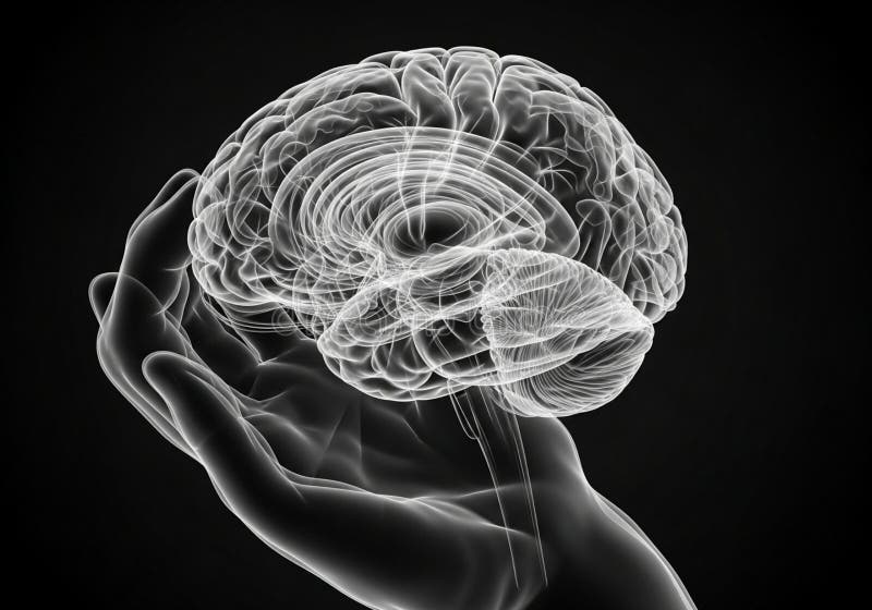 A transparent, detailed rendering of a royalty free illustration