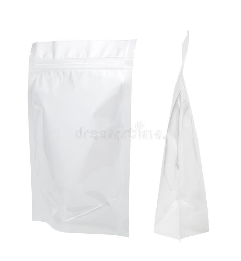 Plastic Transparent Zipper Bag Isolated On White, 3d Illustration. Blank  Zip Lock Packaging Design. Stock Photo, Picture and Royalty Free Image.  Image 57168053.