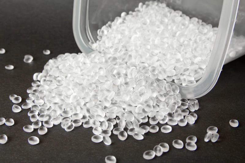 Transparent Polyethylene Granules. HDPE.Plastic Pellets. Plastic Raw  Material Stock Image - Image of black, laboratory: 144618891