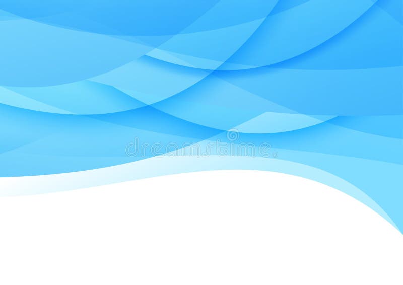 Transparentes glattes Blau bewegt Hintergrund wellenartig