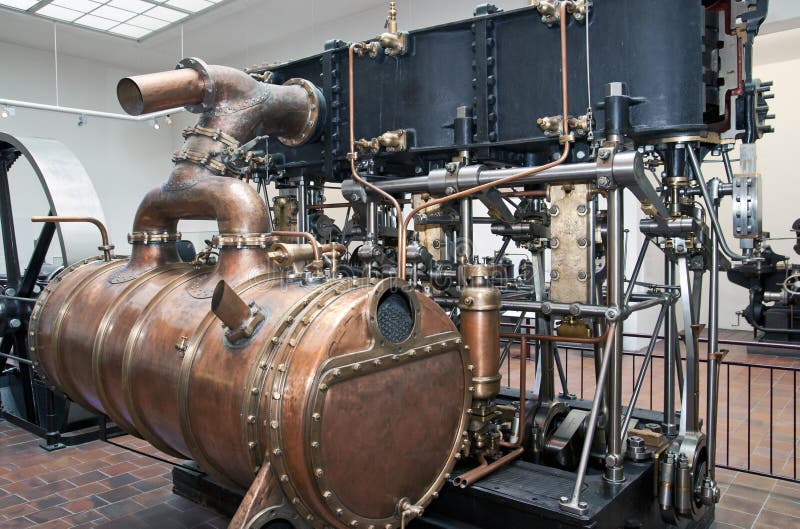 Transport Exhibition in the Deutsches Museum munich, germany stock photo