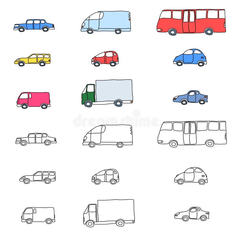 Transportation vector illustration