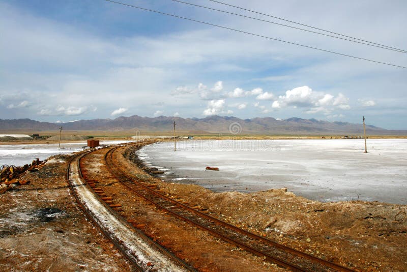 The transportation in Caka Salt Lake