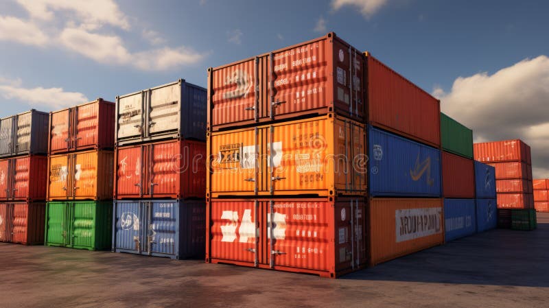 Transportation Logistics of International Container Cargo Shipping