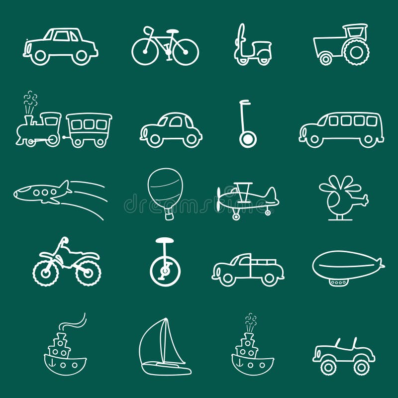 Transportation symbols