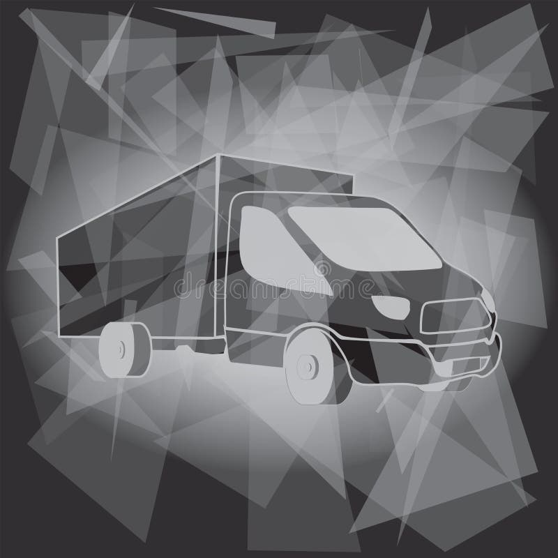 Transporte Logo Template del cami?n libre illustration Transporte Logo Template del cami?n libre illustration