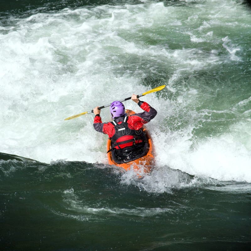 Transporter de Whitewater photo libre de droits Transporter de Whitewater photo libre de droits