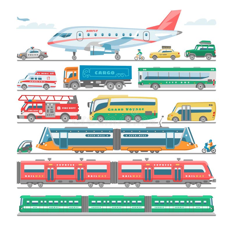 Transportez la bicyclette transportable publique d'illustration d'autobus ou de véhicule et d'avion ou de train de vecteur pour l illustration libre de droits Transportez la bicyclette transportable publique d'illustration d'autobus ou de véhicule et d'avion ou de train de vecteur pour l illustration libre de droits