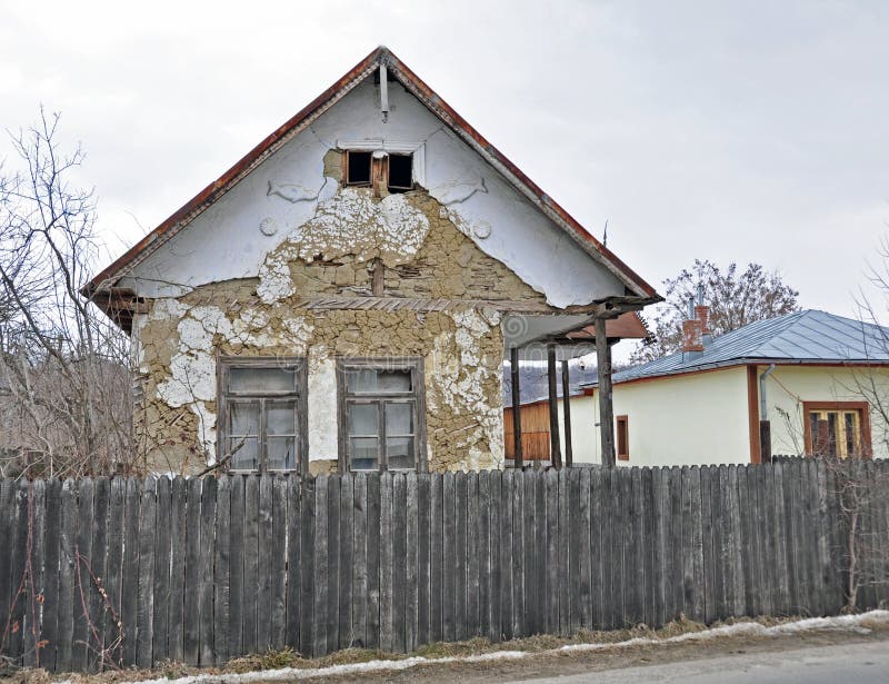 Transylvania ruin house