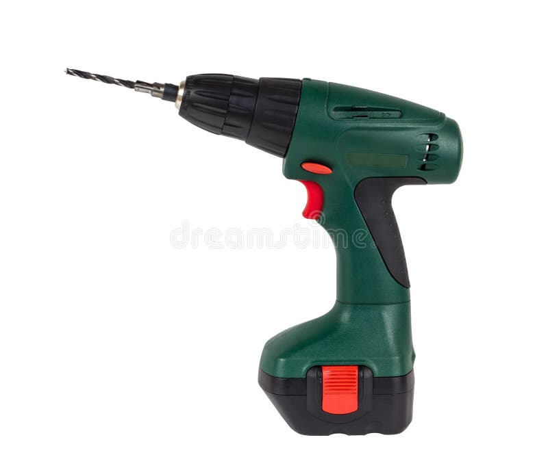 Trapano del cacciavite fotografia stock