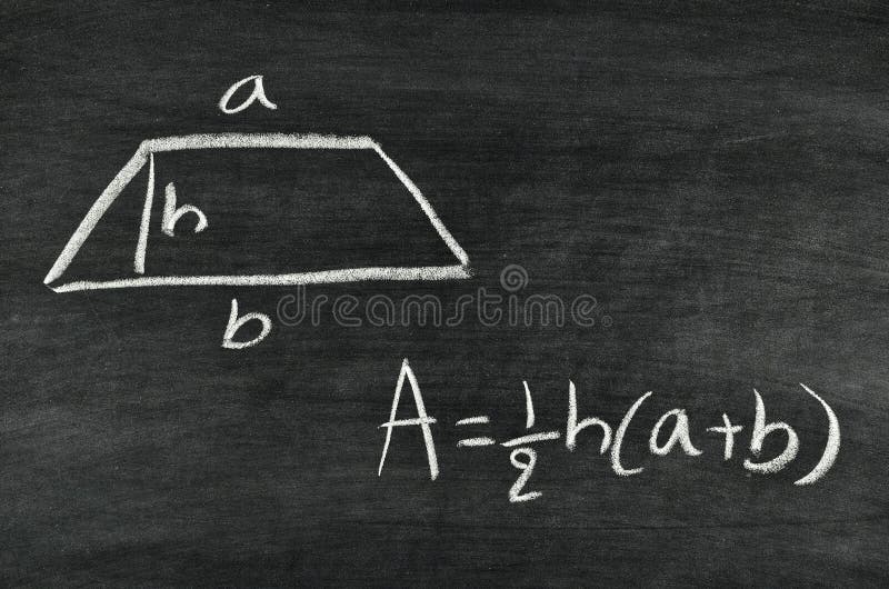 Trapezoid area formula