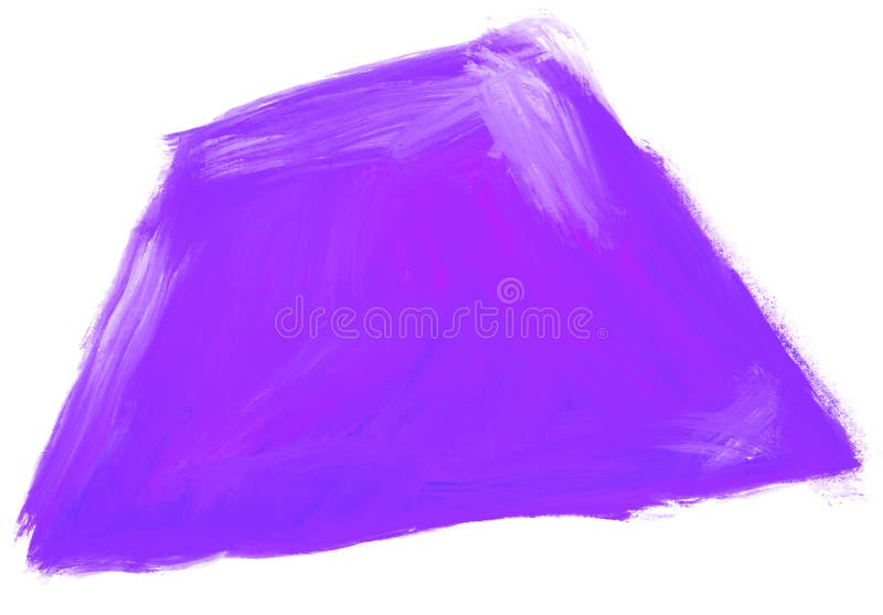 Trapezoid shape oil painting stroke texture artistic art stock illustration