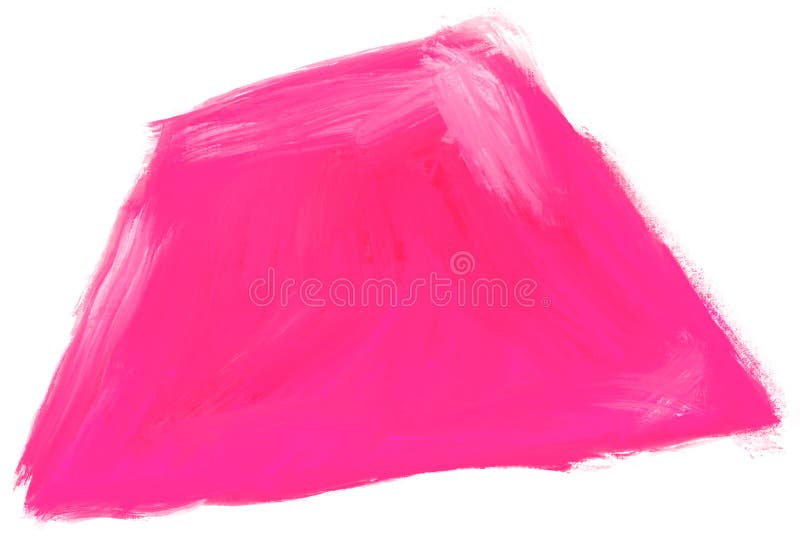 Trapezoid shape oil painting stroke texture artistic art royalty free illustration