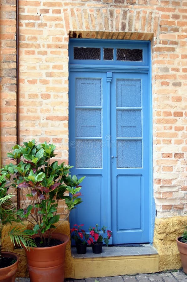 Tipical door of residence in Itu, city of interior of SÃ£o Paulo. Tipical door of residence in Itu, city of interior of SÃ£o Paulo