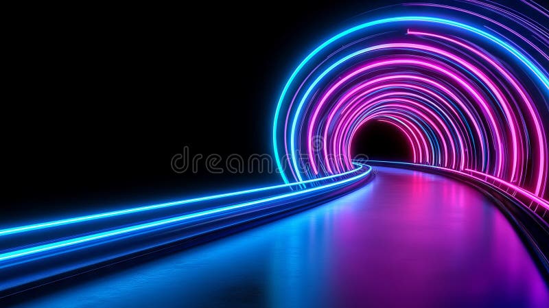 Trasferimento dati e tecnologia informatica : Lo sfondo delle connessioni astratte ad alta velocità immagine stock libera da diritti