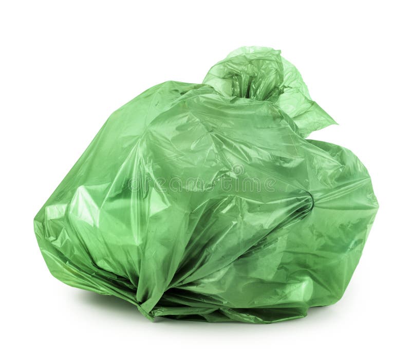 Trash bag isolated stock photo. Image of litter, carry - 121467266