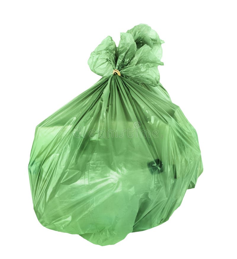 Trash bag isolated stock image. Image of litter, recycle - 120942791