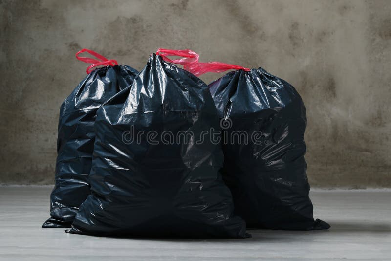 Full Frame Background Of Pink Plastic Trash Bags With Generic Domestic  Waste Stock Photo - Download Image Now - iStock