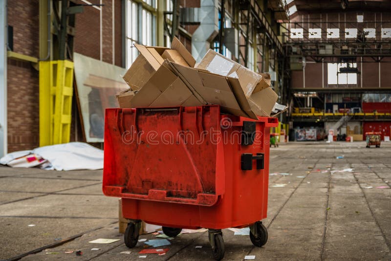 Industrial Plastic Bin Green, Yellow, or Black.