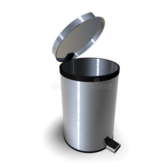 Trash Can Lid Stock Illustrations 2,184 Trash Can Lid Stock