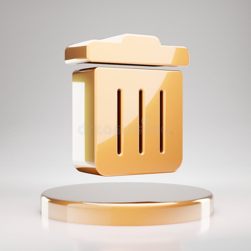 https://thumbs.dreamstime.com/b/trash-icon-yellow-gold-symbol-golden-podium-d-rendered-social-media-208098203.jpg