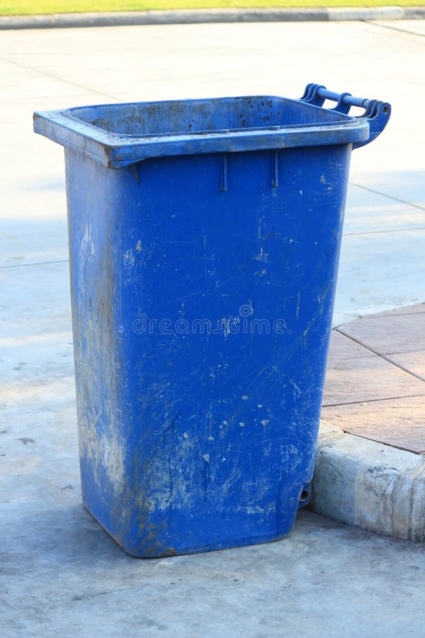The trashcan royalty free stock photos