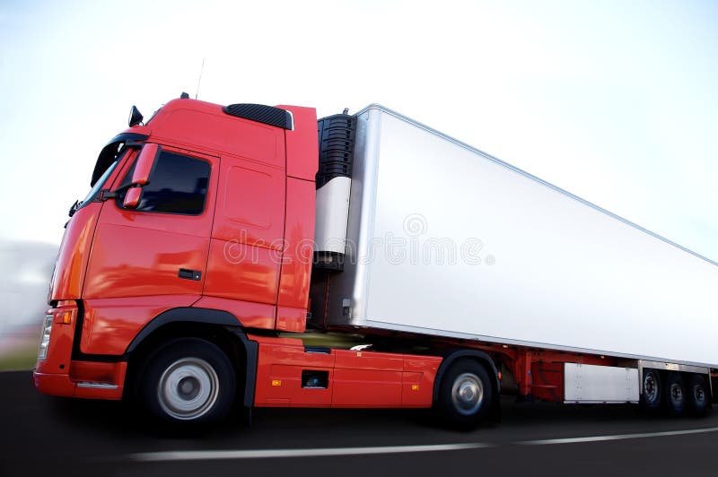 Trasporto di Frigo fotografie stock libere da diritti Trasporto di Frigo fotografie stock libere da diritti