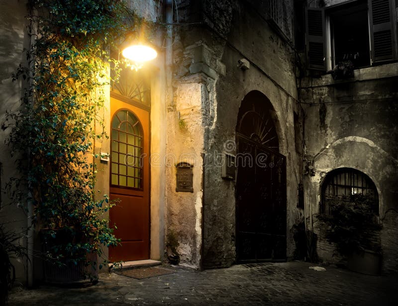 Trastevere em Roma imagem de stock Trastevere em Roma imagem de stock