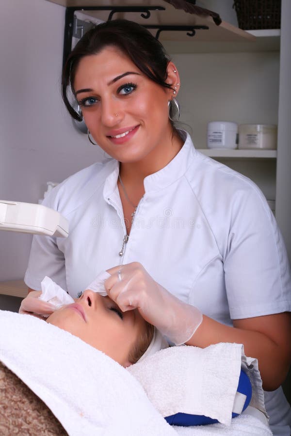 Tratamento de pele imagens de stock royalty free